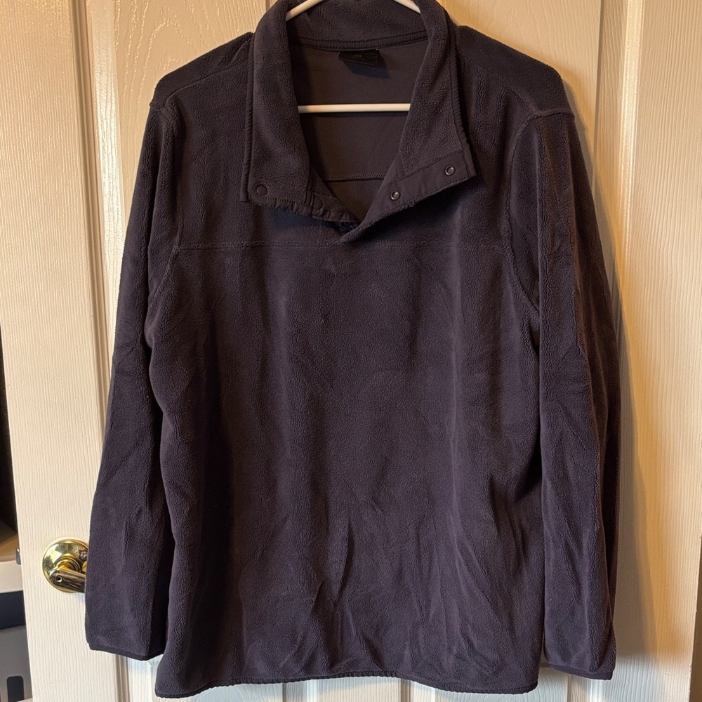 Dark Plum Fleece Sweatshirt